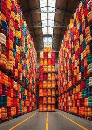 حداقل متراژ برای رنگرزی نخ